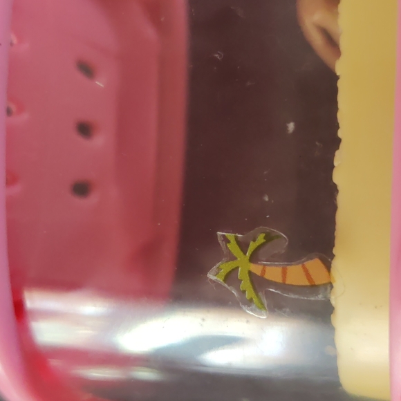 Littlest Pet Shop~#374~Lizard Iguana~Green~Brown Dot EyesHabitat - Picture 5 of 8